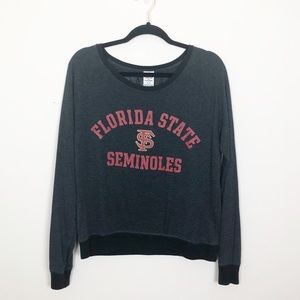 PINK Florida State Seminoles Long-Sleeve Top